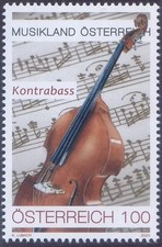 Austria 2020 MNH** Music/Double Bass/String Instruments/Art/Musical Notation 1v String instruments price