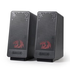 Redragon GS513 PC Gaming Speakers, 2.0 Channel Desktop Computer Sound Bar Bass & Gaming Speaker price
