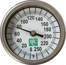 3" dial Brewing Beer Homebrew Thermometer with 6" stem 0/250 F Thermometers price
