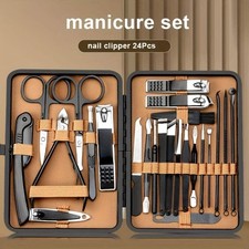 7/16/18Pcs Manicure Set Stainless Steel Professional Pedicure Kit Nail Grooming Manicure et Pedicure ensemble price