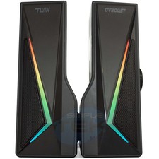 Mini Système Audio Film Musique Gaming 2.1 Haut-Parleurs Casse Speakers RGB 6W Gaming Speaker price