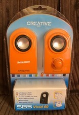 Haut-parleurs Creative SBS Vivid 60 orange de marque Nickelodeon ordinateur MP3 Computer haut-parleurs price