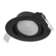Spot Set Spot LED encastrable, 4,9 W, 190 lm, 2 700 K, Ø 90 mm, 120 °, noir, pi Built-in ensembles price