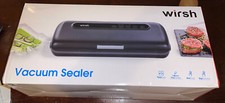 Wirsh Vacuum Sealer, Automatic Vacuum Sealing Machine For Food Preservation w/St Vacuum Sealer price