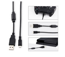 Lot 4 X Câble USB recharge manette pour Sony Playstation 4 PS4 - 1,80 mètre Manette PlayStation et accessoires price