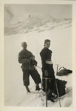 PHOTO ANCIENNE - VINTAGE SNAPSHOT - MONTAGNE ESCALADE NEIGE ÉQUIPEMENT -MOUNTAIN Climbing Gear price