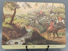 🍀Set de table la Chasse au Renard Placemat Fox hunting N°3 Placemat price