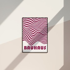 Poster Bauhaus vintage -  Réf .8 - Décoration murale - Blush Romance. Blush price