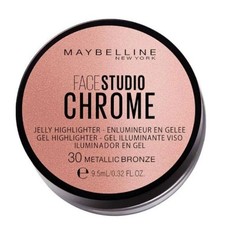 Maybelline Face Studio Chrome Jelly Highlighter - 30 Metallic Bronze Highlighter price