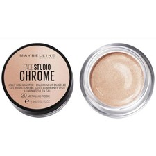Maybelline Face Studio Chrome Jelly Highlighter - 20 Metallic Rose Highlighter price