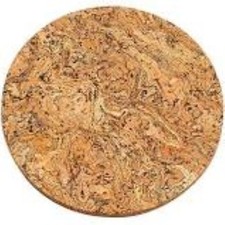 Trivet Rond En Liège Naturel Viking Gris Iceberg - 20Cm - Fabriqué Au Portugal Trivet price