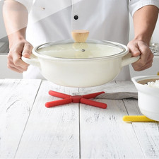 Trivet Chaud Silicone Résiste 230C Matériau Silicone Souple Rinçage à l'eau Trivet price