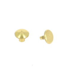 Rivet en laiton massif - Diamètre 10mm - Hauteur 9mm - S. Poursin Rivet price