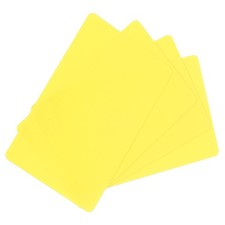 50 Cartes PVC s 15mil Cartes D'Identite Cartes Plastique Jaune Plastic carte fournitures price