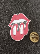 Pin's Pins Pin Enamel 66  Groupe Rock Anglais La Langue  "Rolling Stones" Rolling Pin price