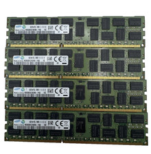 LOT 4X Samsung M393B2G70DB0-YK0 16GB 2Rx4 PC3L-12800R RDIMM ECC Server RAM Server price