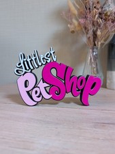 Logo LITTLEST PET SHOP 3D - Plaque de Décoration 17x12cm Pet produits price