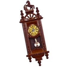 Décoration De Mini Maison Horloge Vintage Jouet D'horloge Décorative Decorative horloge price