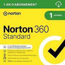 Sans CB NORTON SECURITY - 1 Appareil 1 An Licence envoyée par mail Security appareils price