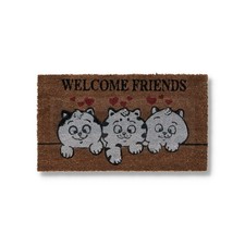 Paillasson rectangulaire en noix de coco cm. 40X70 ALLEGRO GATTINI Paillasson price