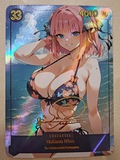 Card Goddess Swimsuit Quintessential Quintuplets Ichika Nino Miku Yotsuba Itsuki Swimsuit price
