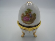 Objet Décoratif Vintage- Oeuf en Porcelaine sur Pieds Style Fabergé- Collection Decorative Object price