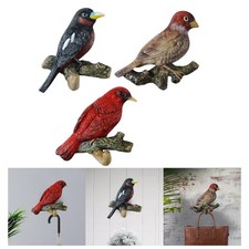 Portemanteau mural en résine Loofah Towel Jackets Windows Birds On A Branch Towel porte-manteau price