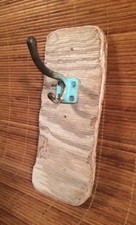 Beautiful Driftwood Plywood Towel Coat Hanger Hook Bathroom Kitchen Decor Towel porte-manteau price