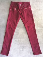 Jean femme taille 38-40 bordeaux marque Mim Pantalons femme price