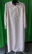 CHEMISE DE NUIT - Taille 46 / 48 couleur rose motif floral - manches longues Nightgown et Robe femme price