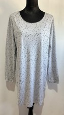 chemise de nuit gris motif étoiles Taille 46/48 Nightgown et Robe femme price