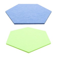 2pcs Hexagon Felt Message Board Display Board Affichage du mur en feutre Mur Board price