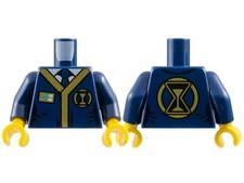 LEGO 973pb5802c01 DREAMZzz Torso Tunic with Black and Gold Hem, Hourglasses and Tunic price