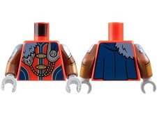 LEGO 973pb5827c01 Strahd von Zarovich, Dungeons & Dragons Torso Tunic, Silver Ar Tunic price