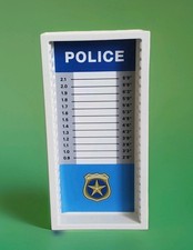 Playmobil - Armoire peu profonde pour mur 12 cm x 6 cm avec Sticker Police  9372 Mur Sticker price