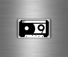 Autocollant sticker voiture tuning K7 cassette vintage decoration mur frigo Mur Sticker price