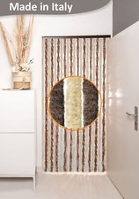 Rideau de Toison Braun / Beige 100x210cm Porte Moustiquaire Chenille Balcon Bébé chambre rideau price