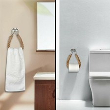 Chanvre Corde Rouleau Papier Wall Mount Toilet Paper Holder Support de Support Toilet papier support price