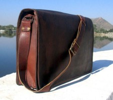 Sacoche rustique homme vintage en cuir messager homme sac à main ordinateur portable mallette Homme''s Handbag price