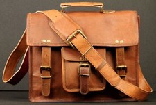Toutes tailles homme vintage marron cuir épaule messager sacoche ordinateur portable Aktenta Homme''s Handbag price