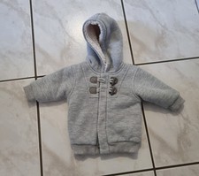 gilet garçon gris fourré avec capuche kimadi taille 3 mois Pull et Cardigan et maille garçon price