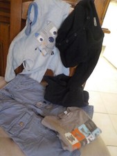 Lot garçon en taille 12 mois - pyjama, pantalon, gilet, tee, pull - Pull et Cardigan et maille garçon price