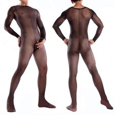 Body-Stocking Homme Transparent Collant Body Bas Jumps-Barnets Corps Stocking price
