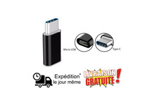 Lot 1 Adaptateur USB Type C USB-C vers Micro USB câble chargeur adapter port USB câble price