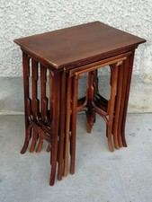Nesting table 4 tables gigognes design thonet bois courbé Nesting tables price