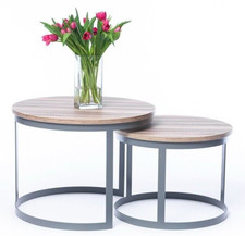 Ensemble De Tables Basses Nesting Modernes Pour La Maison, Ensemble Neuf De 2 Nesting tables price