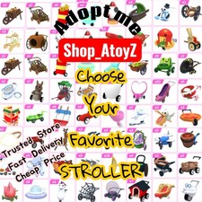 ❤️ Roblox Adopt Me CHEAP and RARE STROLLER - FAST and CAREFUL transaction ❤️ Toilet price