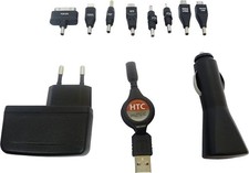 Kit chargeur allume cigare 8 embouts 12V/24V/220V avec USB-A 1A Chargeurs et Kits price