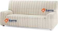 Housse De Canapé 3 Places Martina Home, Texture, Beige, 3 Places 240 cm Three-Seater canapé price