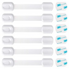 Bloc Porte Securite Bebe 6 Pièces, Bloque Tiroir Placards Loquets Et Frigo Bébé Cabinet Lock price